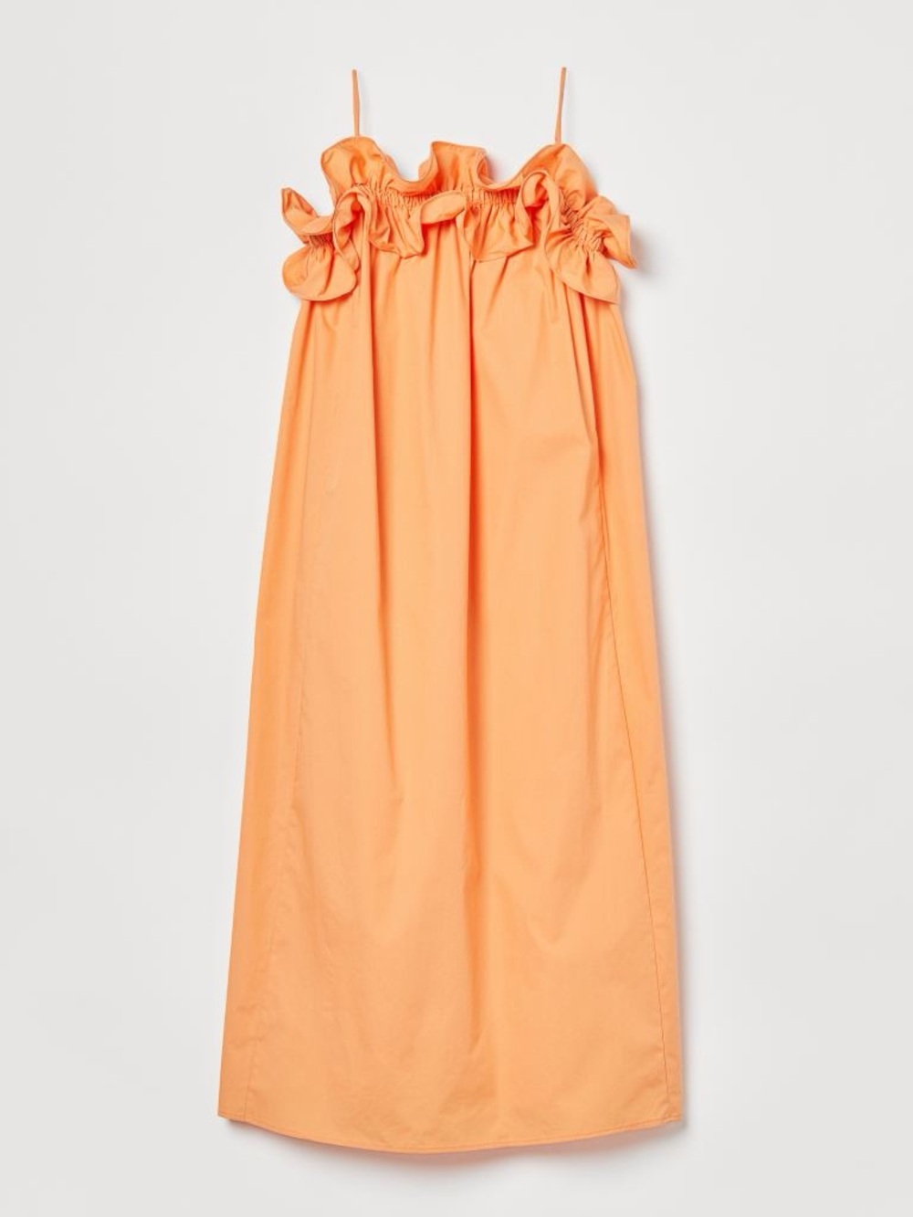 H&M ruffle maxi dress
